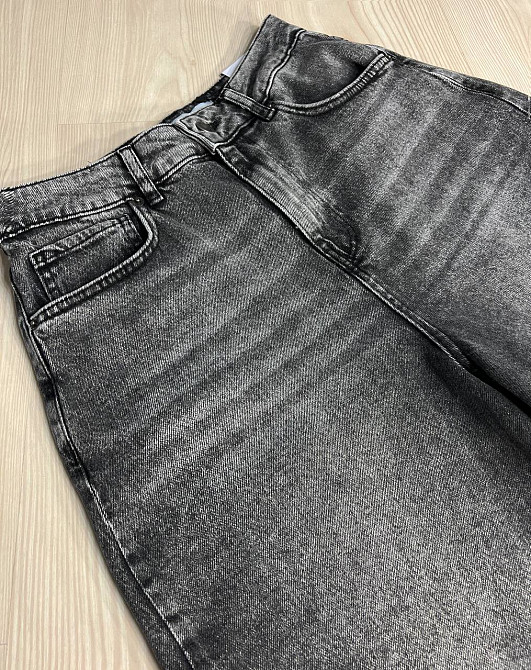 Шорти жіночі джинсові Zeo Basic 4868 бермуди великі розміри сірі, сірий, 40, 40, 78 см, 106 см Київ - фото 14