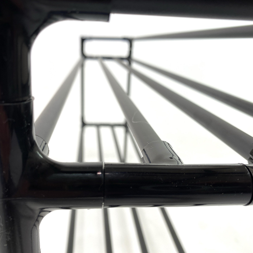 Дворівнева підставка для квітів на підвіконня Lucia Black 2 level. Полички для розсади, горщиків та  Борисполь - изображение 7