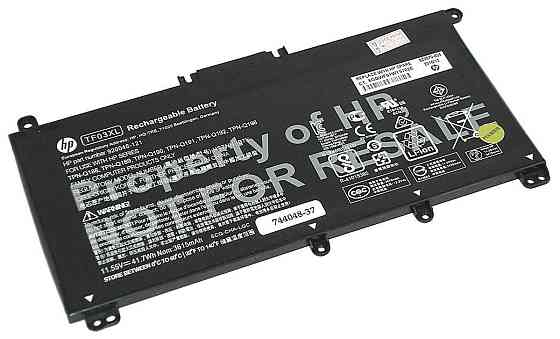 Аккумулятор для ноутбука HP TF03XL Pavilion 15-cc 11.55V Black 3630mAh Orig Винница