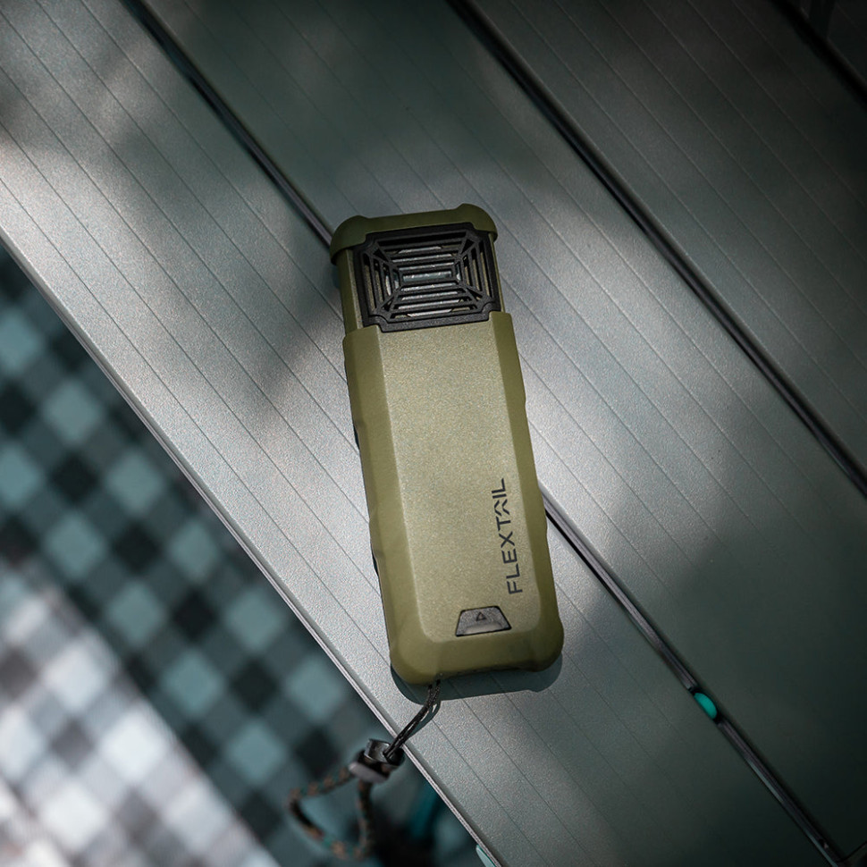 Портативный фумигатор Flextail Max Repel S + Powerbank 9600 мАч (Зеленый) Винница - изображение 2