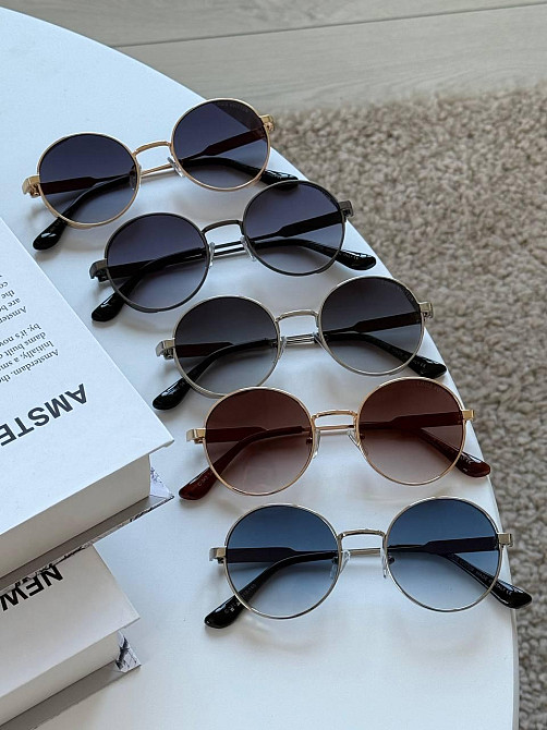 Очки унисекс Louis Vuitton на среднее лицо с металлической оправой MasterSem Киев - изображение 4