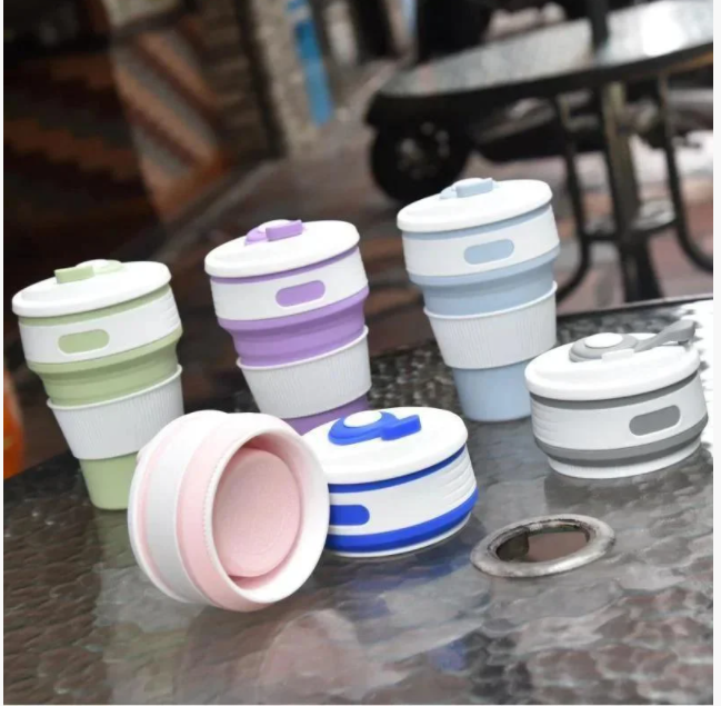 Раскладной стакан силиконовый (Silicon magic cup) 7194 Днепр - изображение 2