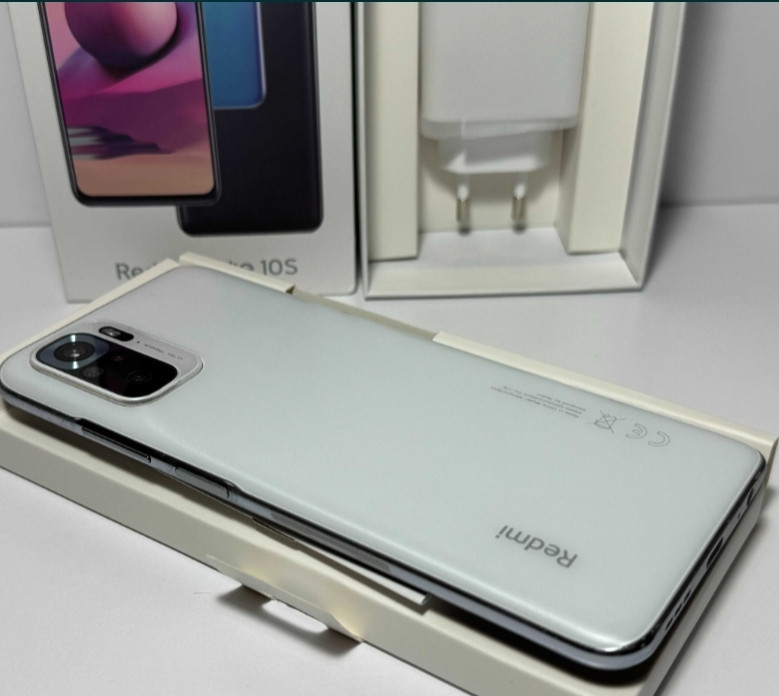 Смартфон Xiaomi Redmi Note 10S 6/128GB Pebble White NFC Киев - изображение 2