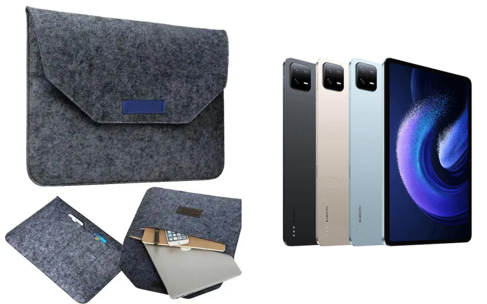 Сумка Wool із войлока для планшета Xiaomi Mi Pad 6 Київ - фото 1