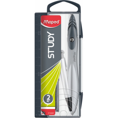 Циркуль Maped металевий STUDY з механічним олівцем асорті (MP.119430) Вінниця - фото 6