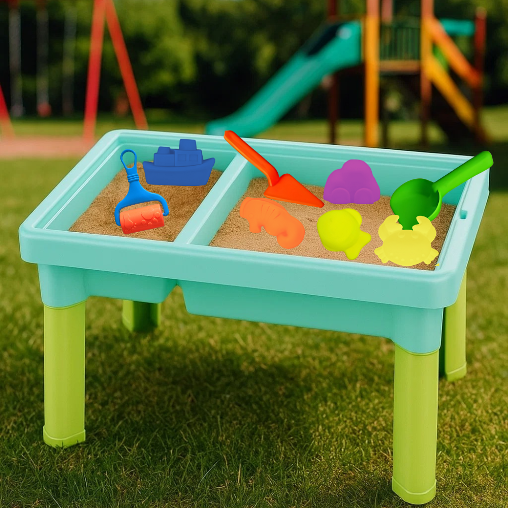 Набор детский стол с кинетическим песком и аксессуарами 