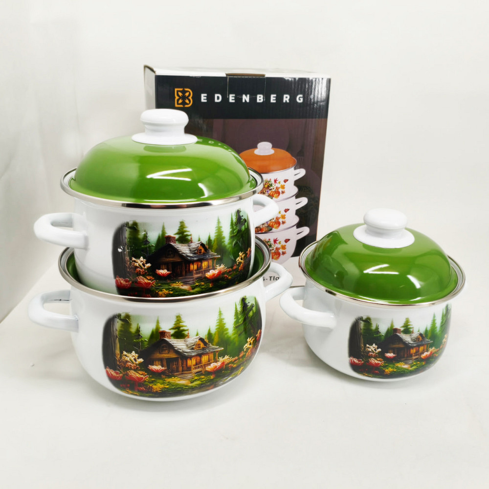 Набор качественных каструль, Кастрюли с крышками, Фирменные наборы кастрюль, Набор кастрюль для плит CQ-52 Львов - изображение 7