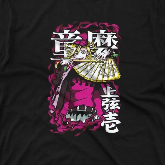 Футболка для подростка мальчика с принтом Клинок, рассекающий демонов Доума 2 Размер 160 Anime10458 Днепр