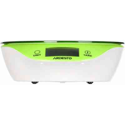Весы кухонные Ardesto SCK-900BGR макс. вага 5 кг/білий+зелений (SCK-900BGR) Винница