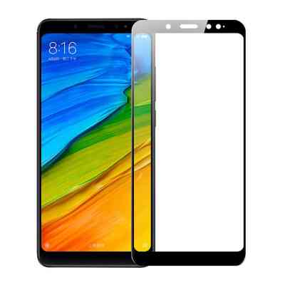 Стекло защитное PowerPlant Full screen Xiaomi Redmi Note 5 Pro, Black (GL605583) Винница