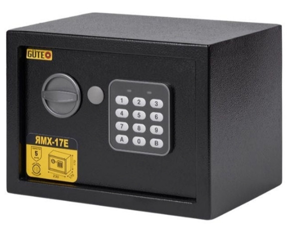 Хіт продажів! Сейф для готелів Gute ЯМХ 17Е з електронним замком Київ - фото 4
