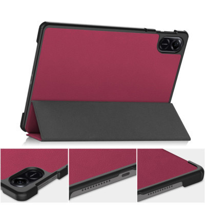Чехол для планшета BeCover Smart Case Honor Pad X9 11.5" Red Wine (711082) Винница - изображение 2