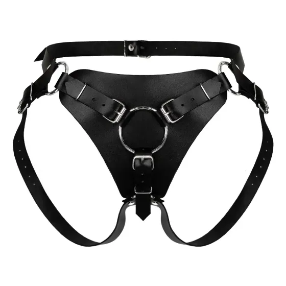 Трусики для страпона Feral Feelings Strap-on Harness Black, black Львів