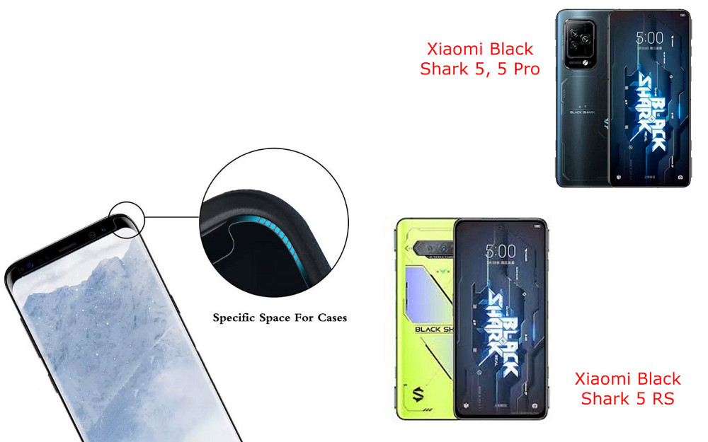 Захисне скло HyperGlass Pro для Xiaomi Black Shark 5, 5 Pro, 5 RS – максимальна чутливість та захист Київ - фото 3