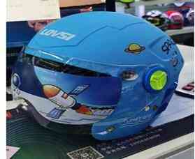 Шлем открытый (mod:503) (size:L, синий) Мукачево