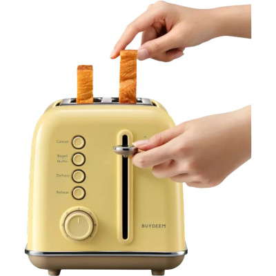 Тостер Buydeem DT620E Mellow Yellow (DT620E-MY/EU) Винница - изображение 4