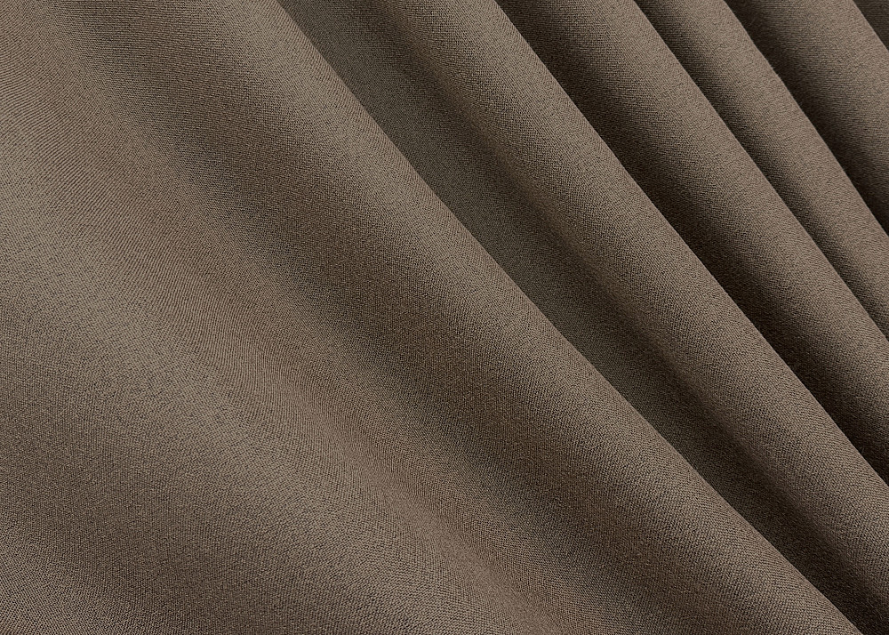 Комплект штор на люверсах VR-Textil Блэкаут двусторонний ASHEN NIGHT № 1854ш Коричневый 150х270 см 2 шт (37-0294) Киев - изображение 8