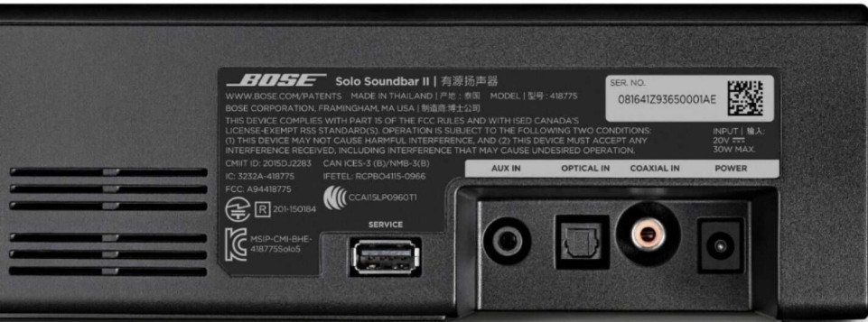 BOSE SOLO SOUNDBAR II Саундбар новий феноменальний звук. Харків - фото 3