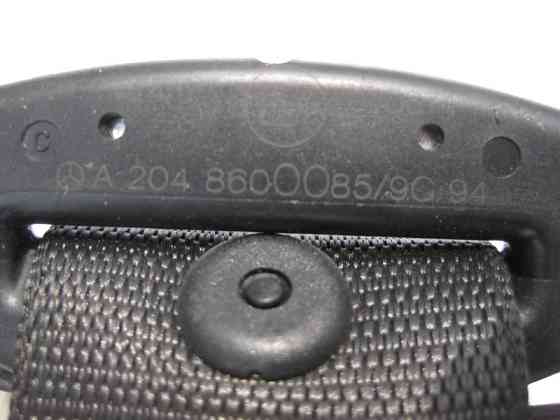 Mercedes-Benz  A2048600085 9C94 Ремінь безпеки задній центральний чорний С-Class W204 Одеса