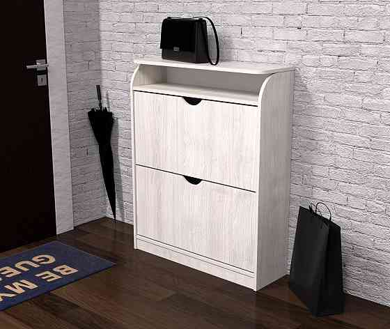 Тумба для обуви №1, Дуб Шамоні Світлий, 800/250/1000 Львов