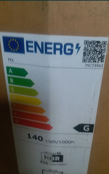 Телевізор; TCL 75C739. Харків - фото 2