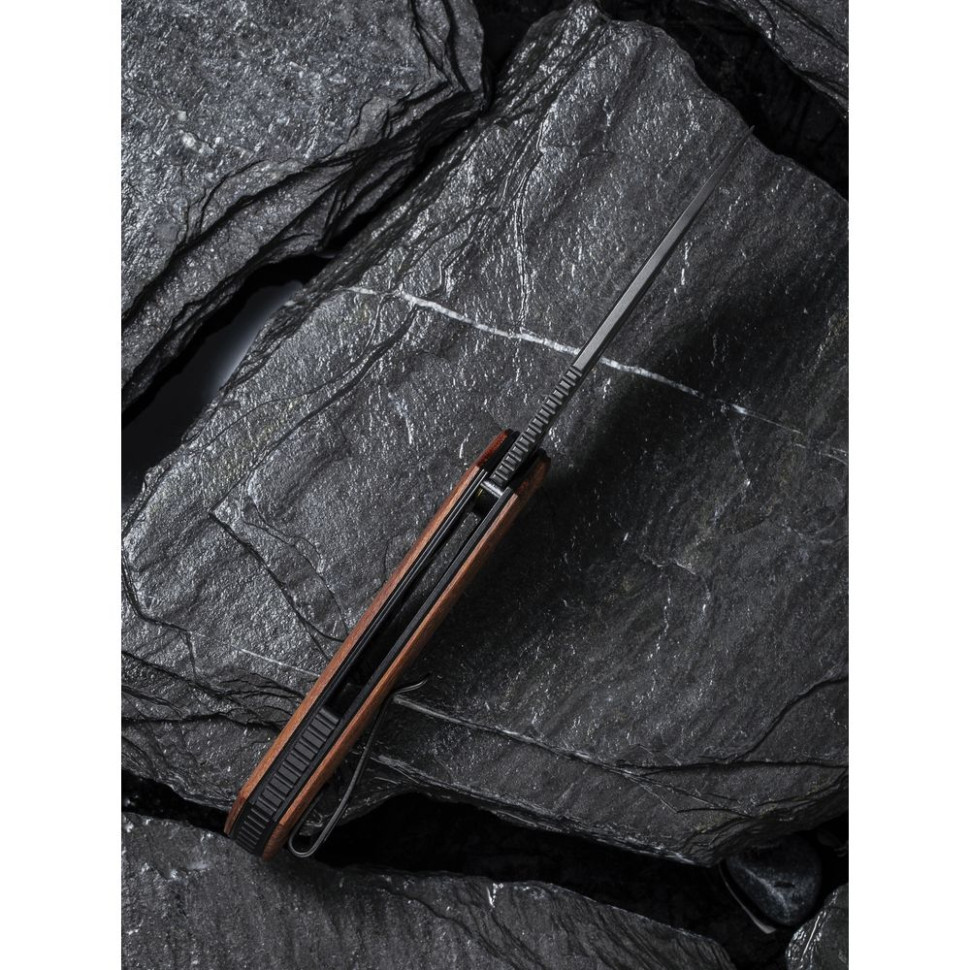 Ніж складаний кишеньковий Civivi Odium, (6.7 см) Damascus / Guibourtia Wood Київ - фото 10