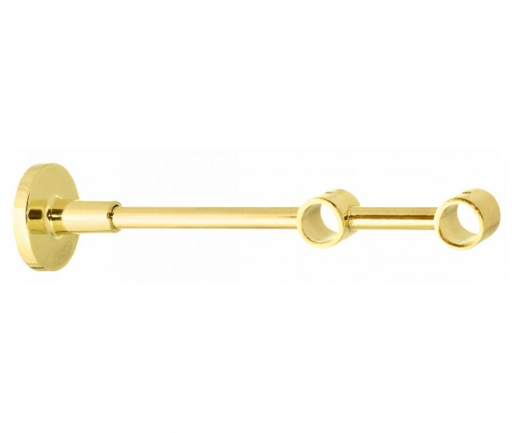 Тримач Orvit ЗАКРИТИЙ дворядний до стіни 16\16 мм ЗОЛОТО Львів - фото 1