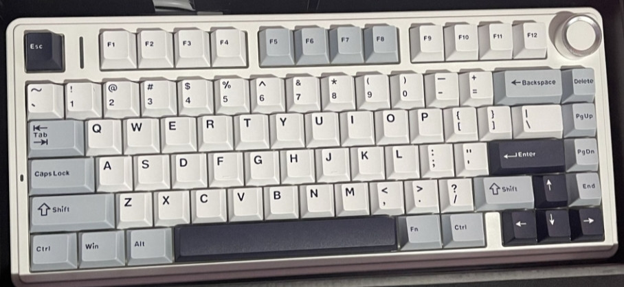 Игровая Безпроводная Клавиатура AULA F75 White -Blue Киев - изображение 3