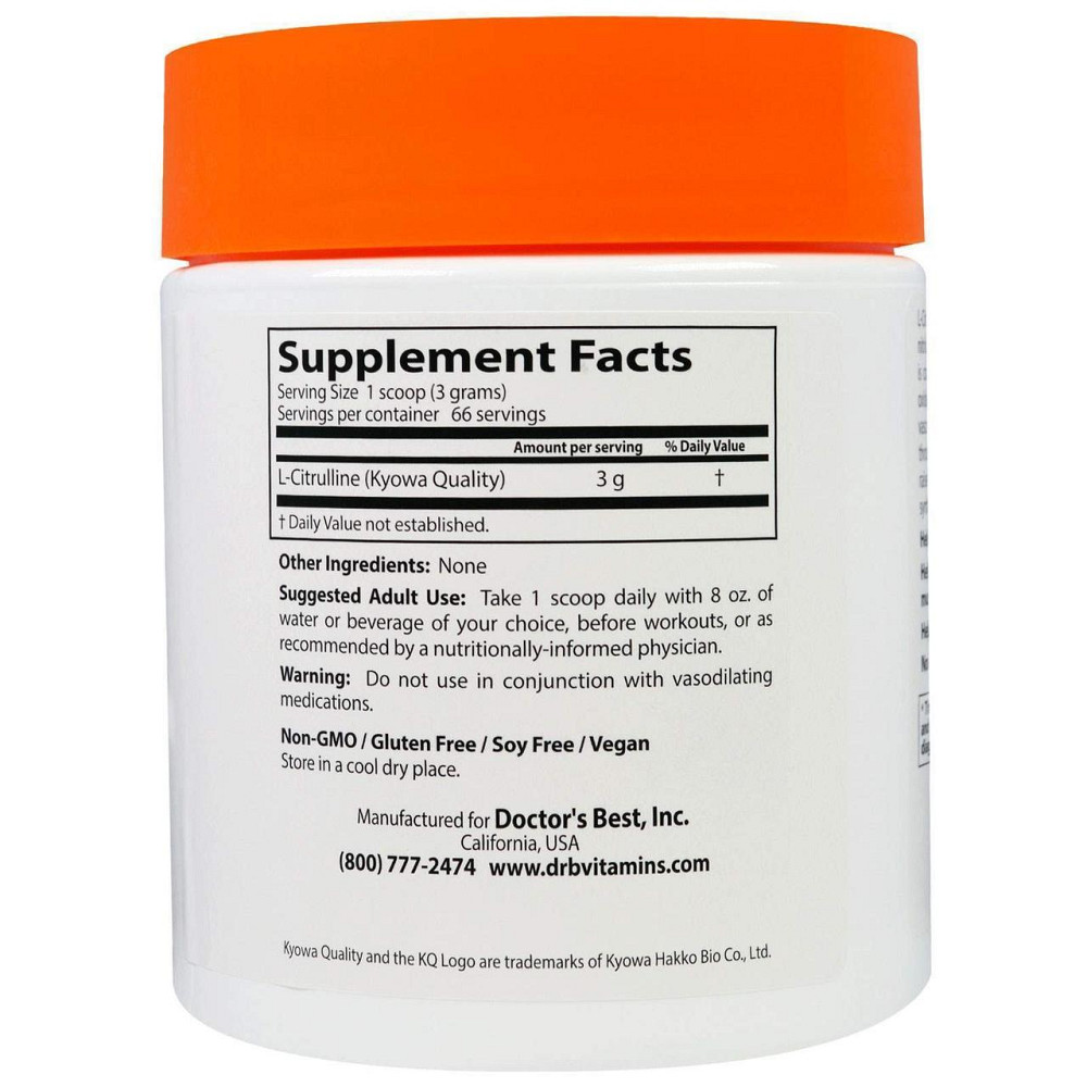 Цитрулін Doctor's Best L-Citrulline 200 г порошок Київ - фото 2
