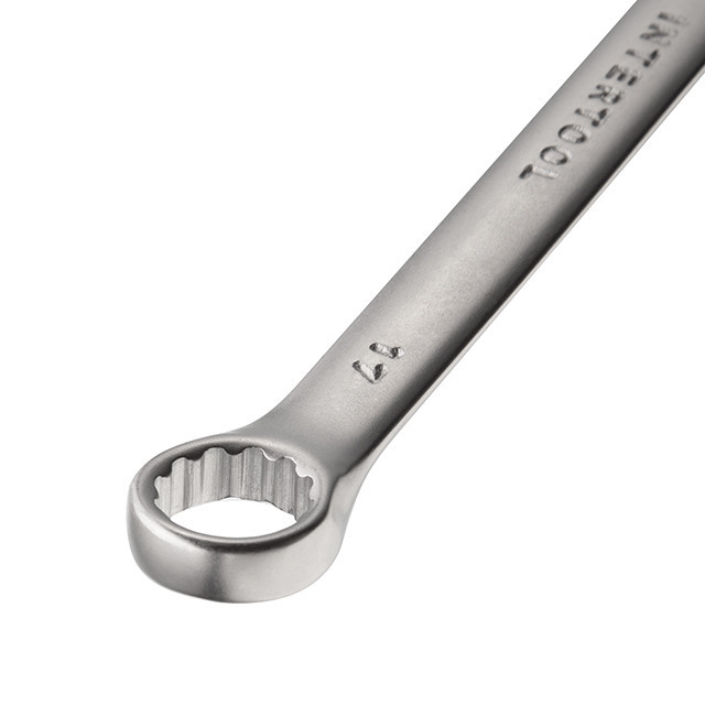 Ключ комбинированный 17мм Cr-V INTERTOOL HT-1217 Киев - изображение 3