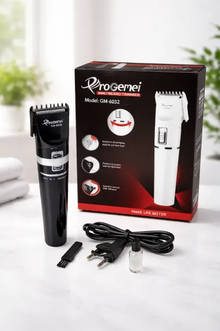 Профессиональная аккумуляторная машинка для стрижки волос GM 6032 Коломия - фото 2