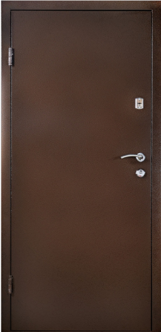 Дверь входная Наши двери Б-308 ОПТИМА Медь антик / ПВХ Дуб золотой 960х2040 мм Киев - изображение 1