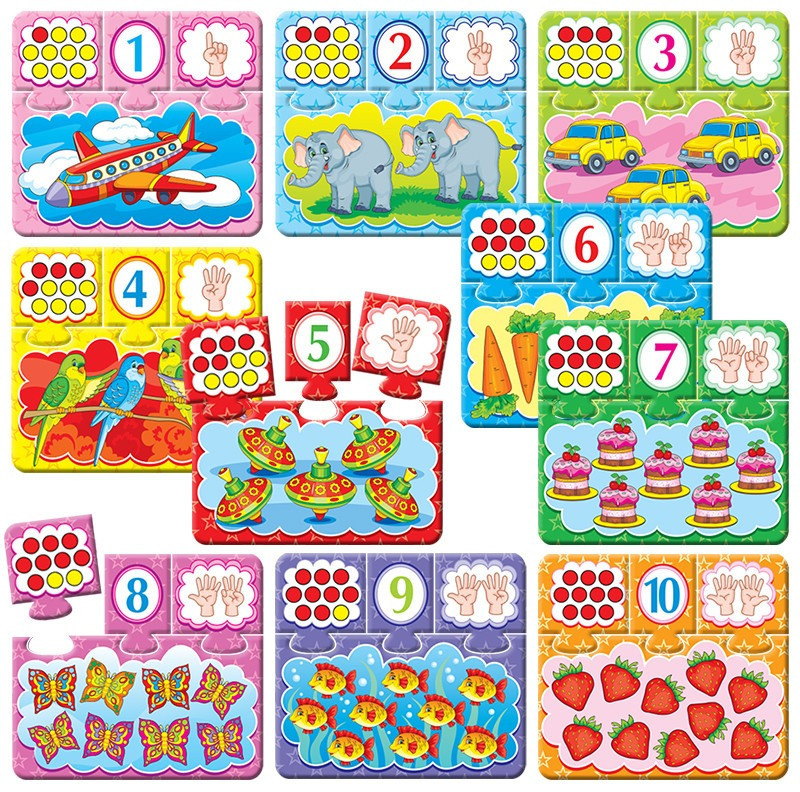 Дитяча настільна гра-квест "Цифри" 84405, 10 ігор в 1 Вінниця - фото 4