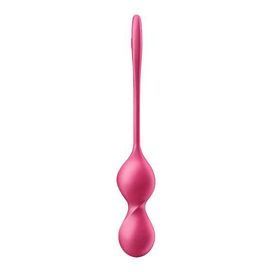 Вагинальные шарики с вибрацией Satisfyer Love Birds 2 работающие от приложения, розовые Sex Aura Киев