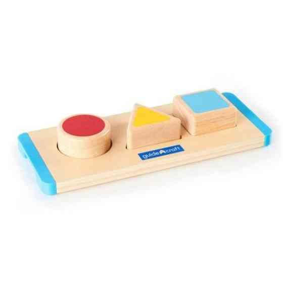 Дерев'яний сортер Guidecraft Manipulatives Прості фігури (G6743) Харьков