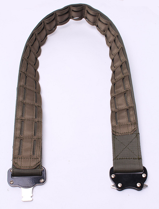 Ремень Кобра двойной разгрузочный Tactical с системой Lazer MOLLI олива хаки варбелт тактический пояс Одесса - изображение 10