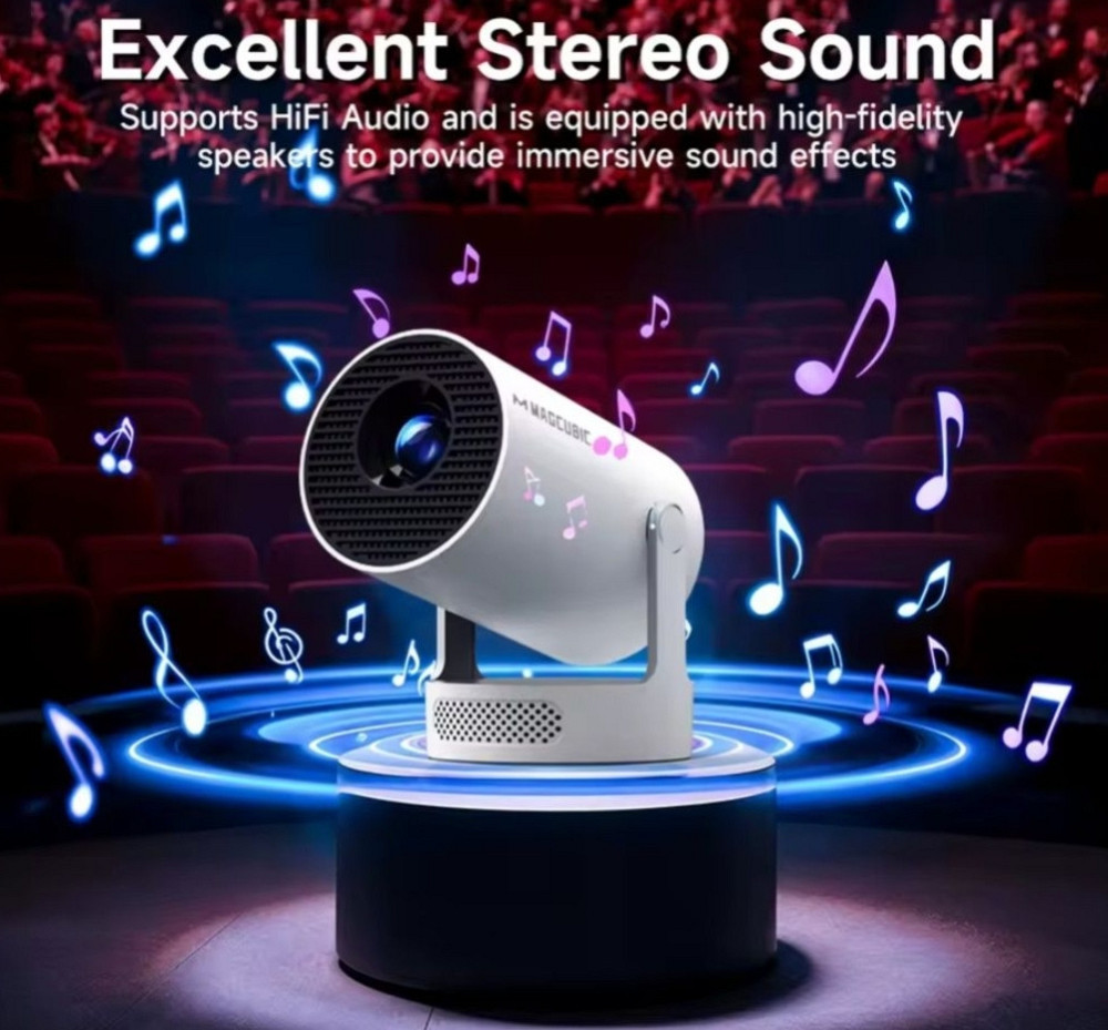 Проектор Magcubic HY300 PRO+ Stereo sound. Новинка 2025 года! Харьков - изображение 1
