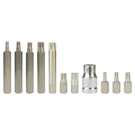 Ultra Набор бит Spline 10мм 11шт S2 (металл кейс) ULTRA (4016992) Київ