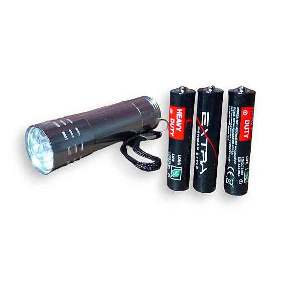 Фонарик ручной питание 3*AAA в комплекте Харків