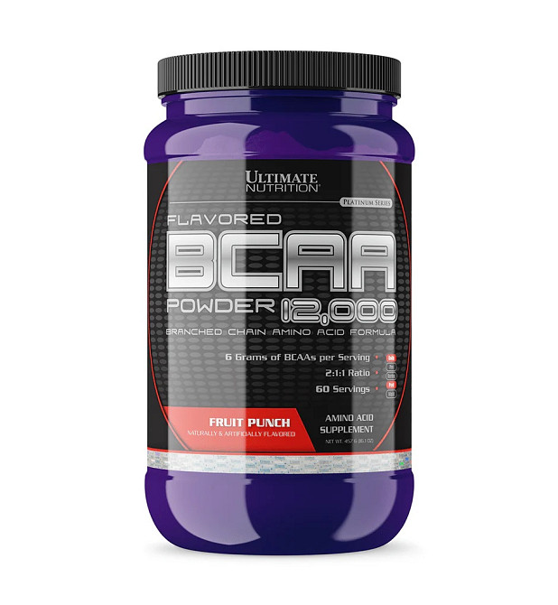 Амінокислоти Ultimate nutrition BCAA 12,000 457 г, Fruit Punch Луцьк - фото 1