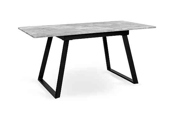 Стіл Тандем 120(+40)*75 чорний метал/базальт Киев