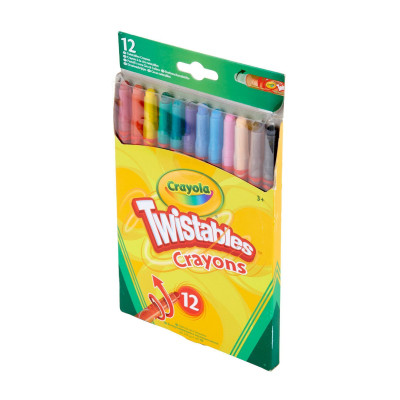 Олівці кольорові Crayola Твіст воскові, що викручуються, 12 шт (256319.024) Вінниця - фото 5