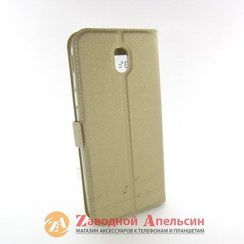 Чохол книжка Samsung J5 2017 J530 Smart Case gold Одеса - фото 5