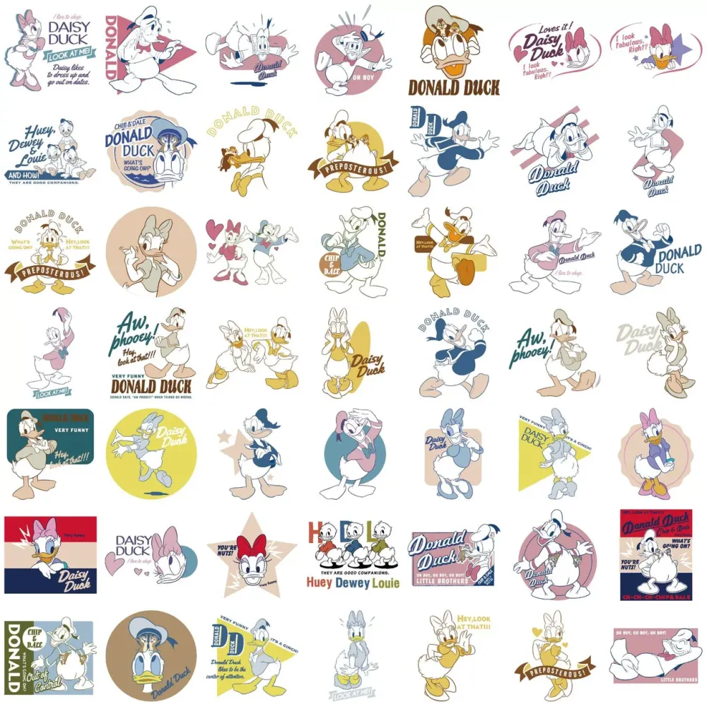 Набір вінілових наклейок Disney Дональд дак WTD-072 Запоріжжя - фото 4