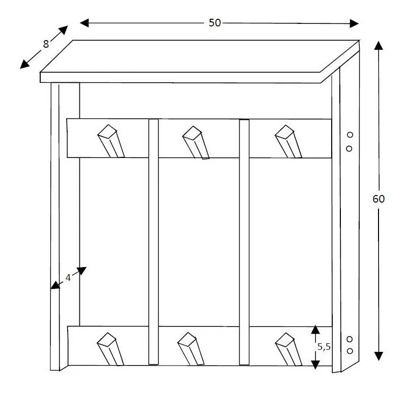 Вішалка для сумок "Грау 3" бланже Миколаїв - фото 2