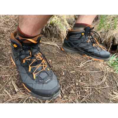 Ботинки AKU Rocket MID GTX Black/Orange 8 (710-108-8) Винница