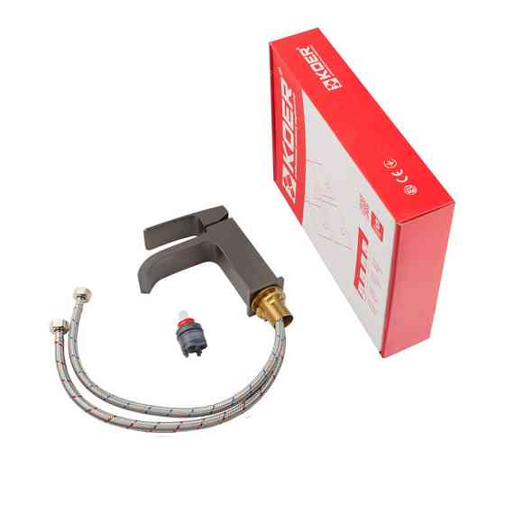 Змішувач для умивальника KOER KB-10037-07 (Колір графіт) (KR5999)   ( 25352 ) Харків