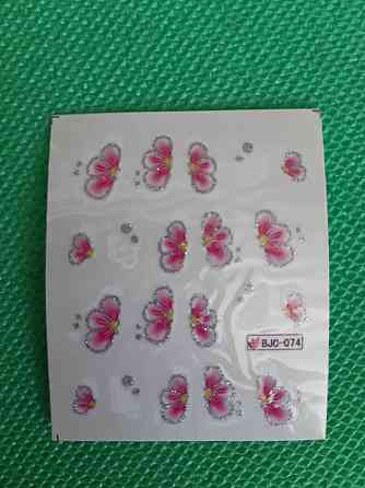 Наклейки на нігті - размер стикера 6*5см, инструкция по применению есть в описании товара Киев