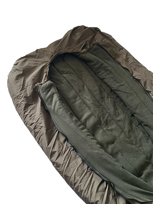 Спальный мешок тактический для военных и армии ВСУ, армейский спальник 180х85 см Каменец-Подольский - изображение 4