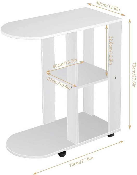 Приставний столик "Сарікей" зефір Миколаїв - фото 4